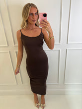 Load image into Gallery viewer, Brown Myrna Essential Dress

