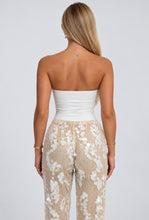 Load image into Gallery viewer, Cream Tasha Sequin Trousers
