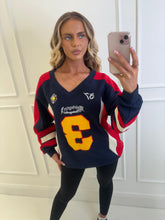 Load image into Gallery viewer, Navy Angelica Jumper
