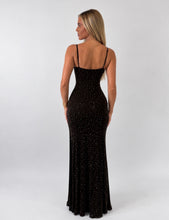 Load image into Gallery viewer, Black Carly Sparkle Bustier Mini Dress
