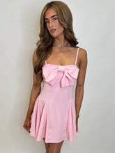 Load image into Gallery viewer, Pink Mia Bow Dress

