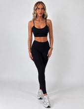 Load image into Gallery viewer, Black Lottie 3 Piece Gym Set
