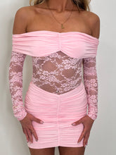 Load image into Gallery viewer, Pink Sammie Strapless Dress
