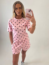 Load image into Gallery viewer, Pink Carly Polka Dot Co-ord
