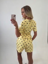Load image into Gallery viewer, Yellow Carly Polka Dot Co-ord
