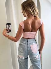 Load image into Gallery viewer, Denim Jenson Rhinestone Pocket Jeans
