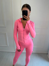 Load image into Gallery viewer, Hot pink Ali ruched co-ord
