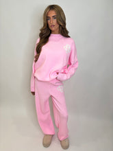 Load image into Gallery viewer, Pink Tara Logo Knit Co-ord
