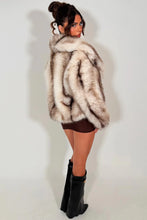 Load image into Gallery viewer, Cream Dolly Faux Fur Coat
