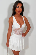 Load image into Gallery viewer, White Lola Heart Dress
