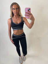 Load image into Gallery viewer, Black Sadie Gym Co-ord

