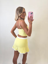 Load image into Gallery viewer, Yellow Harley Tennis Co-ord
