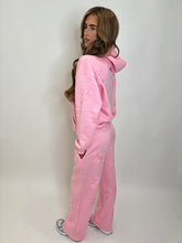 Load image into Gallery viewer, Pink Tiffany Cross Tracksuit
