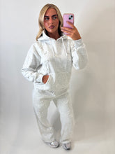 Load image into Gallery viewer, Light Grey Millie Cross Oversized Tracksuit
