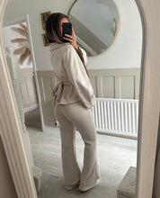 Load image into Gallery viewer, Beige Bailey Sculpted Tracksuit
