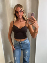 Load image into Gallery viewer, Black Luana Bustier Top
