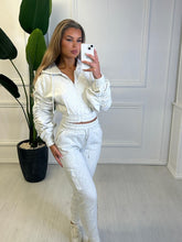 Load image into Gallery viewer, Grey Dalila Ruched Cargo Tracksuit
