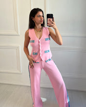 Load image into Gallery viewer, Baby Pink Skyla Button Co ord
