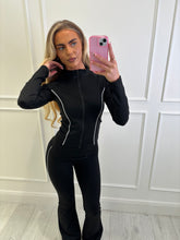 Load image into Gallery viewer, Black Nova Striped Co-ord
