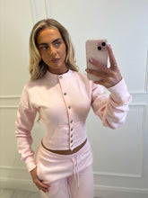 Load image into Gallery viewer, Pink Tory Button Co-ord
