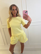 Load image into Gallery viewer, Yellow Sasha Shorts Co-ord
