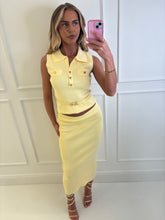 Load image into Gallery viewer, Yellow Louise Skirt Co-ord

