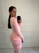 Load image into Gallery viewer, Baby pink Ali ruched co-ord
