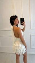 Load image into Gallery viewer, White Avah Frill Dress
