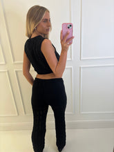 Load image into Gallery viewer, Black Marlow Crochet Co-ord
