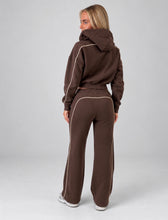 Load image into Gallery viewer, Brown Contrast Pippa Hoodie &amp; Jogger Co-Ord
