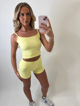 Load image into Gallery viewer, Yellow Jasmine Shorts Co-ord
