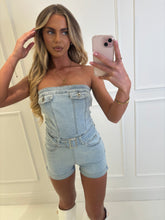 Load image into Gallery viewer, Denim Blair Playsuit
