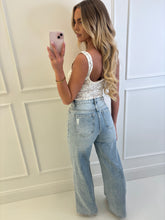 Load image into Gallery viewer, Blue Denim Lucia Ripped Jeans
