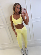 Load image into Gallery viewer, Yellow Sadie Gym Co-ord
