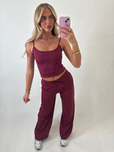 Load image into Gallery viewer, Wine Oonagh Everyday Co-Ord
