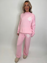 Load image into Gallery viewer, Pink Tara Logo Knit Co-ord
