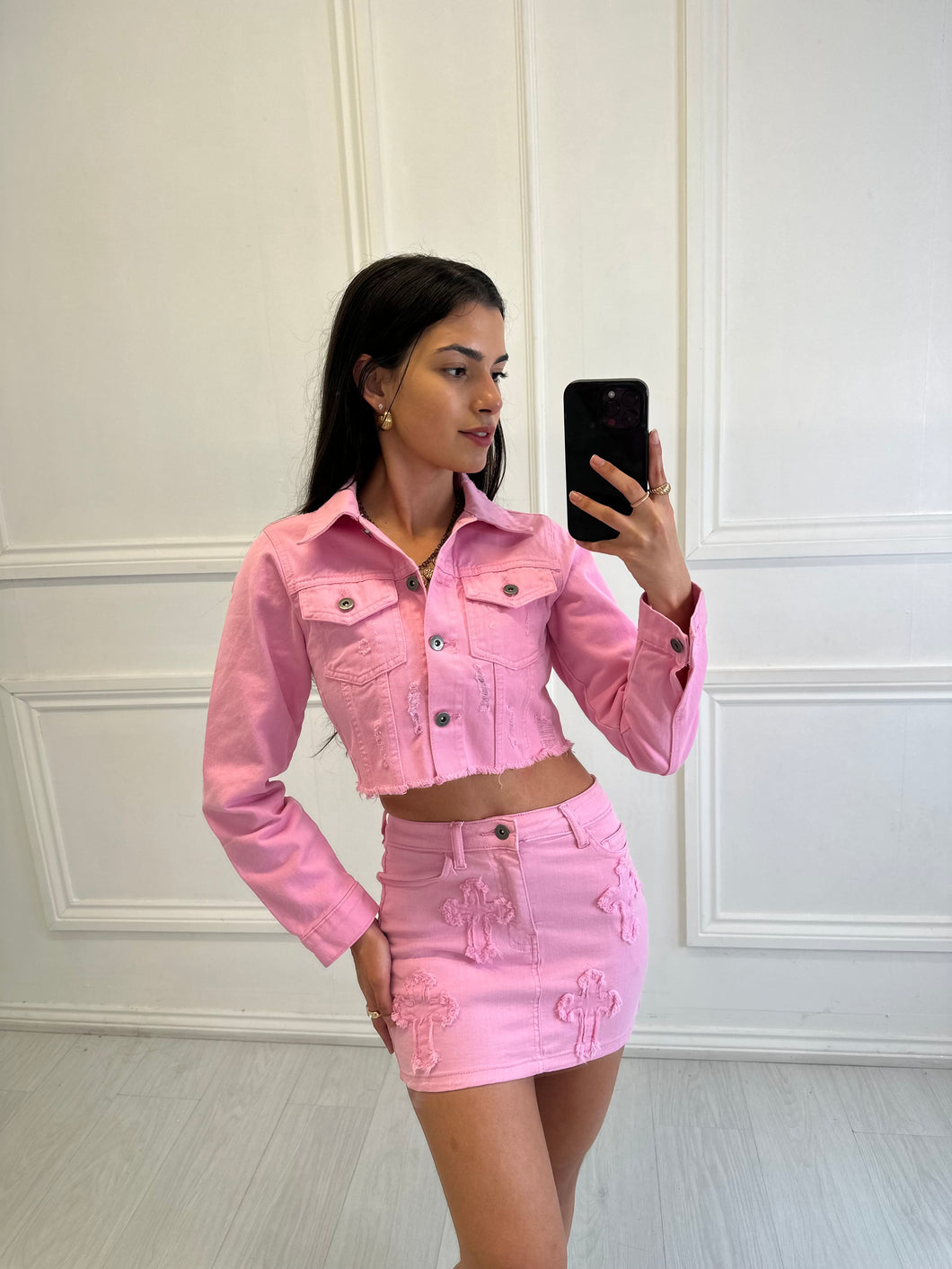 Baby Pink Colette Denin Co ord