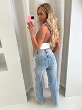 Load image into Gallery viewer, Denim Kelly Lace Jeans
