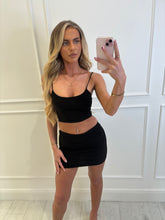 Load image into Gallery viewer, Black Cassie Co-ord
