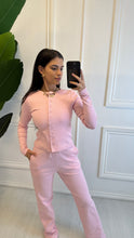 Load image into Gallery viewer, Baby Pink Zaria Button Up Co ord
