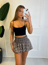 Load image into Gallery viewer, Animal Print Emerson Bubble Hem Skirt
