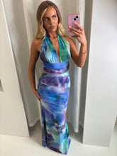 Load image into Gallery viewer, Blue Faith Maxi Dress
