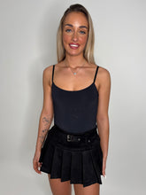 Load image into Gallery viewer, Black Kiah Rhinestone Bodysuit
