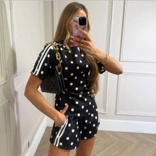 Load image into Gallery viewer, Black Polka Dot Carly Co-ord
