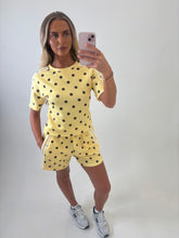 Load image into Gallery viewer, Yellow Carly Polka Dot Co-ord
