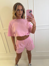 Load image into Gallery viewer, Pink Piper Shorts Co-ord
