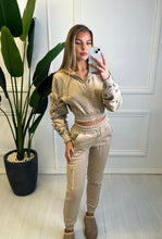 Load image into Gallery viewer, Beige Dalila Ruched Cargo Tracksuit
