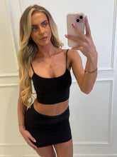 Load image into Gallery viewer, Black Cassie Co-ord
