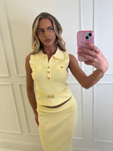 Load image into Gallery viewer, Yellow Louise Skirt Co-ord
