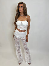Load image into Gallery viewer, White Freya Lace Top
